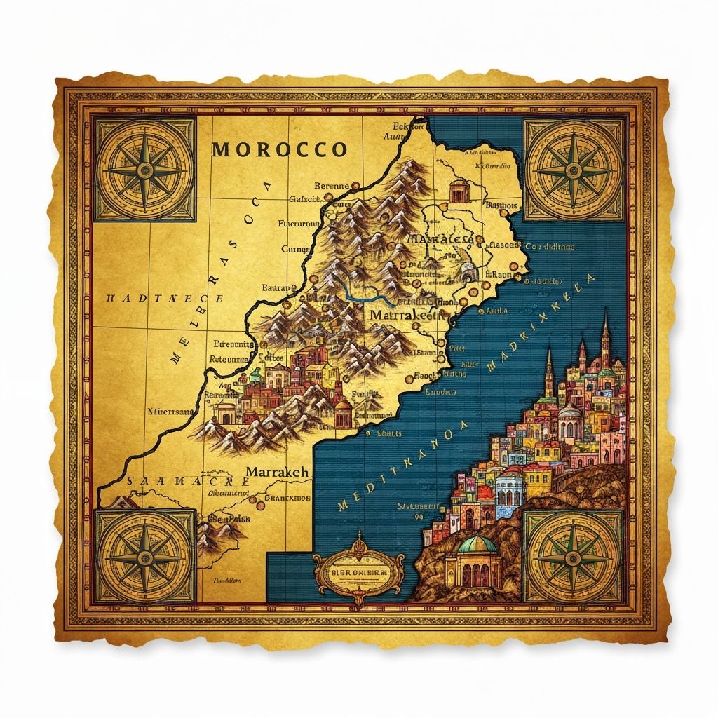 Morocco Map